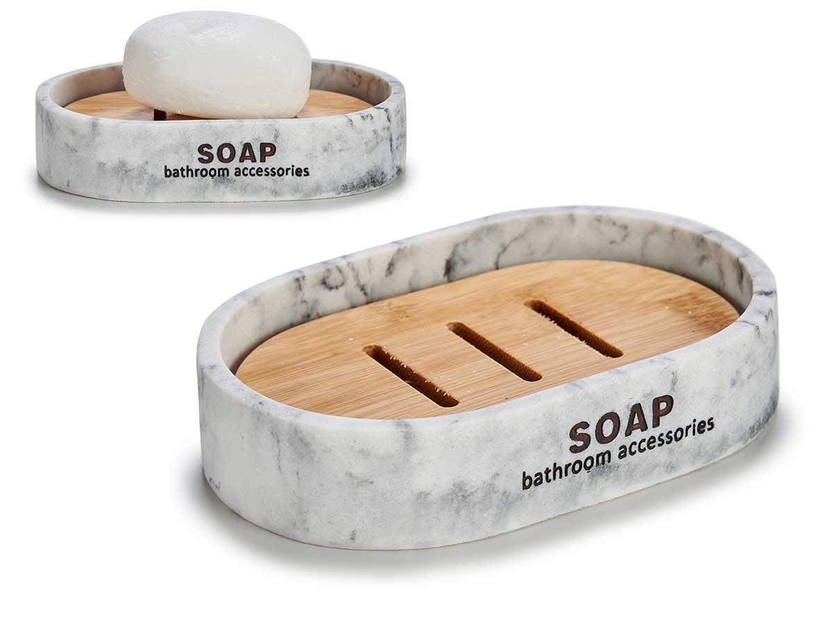 Jabonera baño de marmol