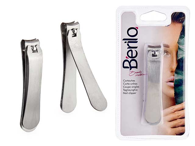 Cortauñas plateado 8cm