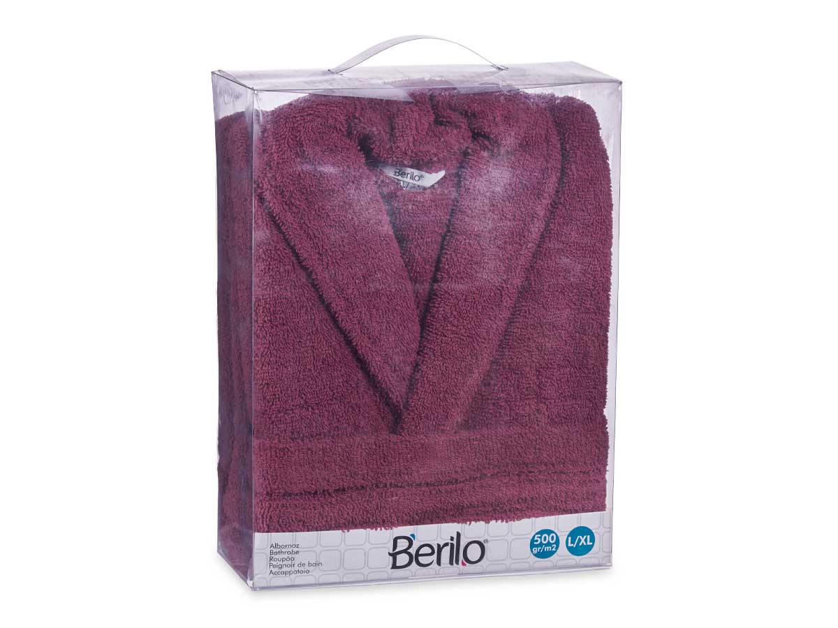 500gr l-xl red bath robe - Image 3