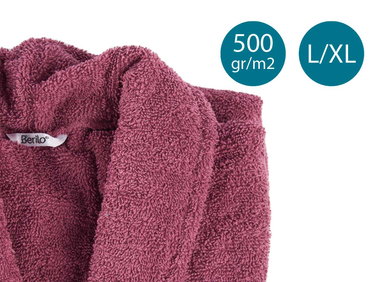 500gr l-xl red bath robe - Image 4