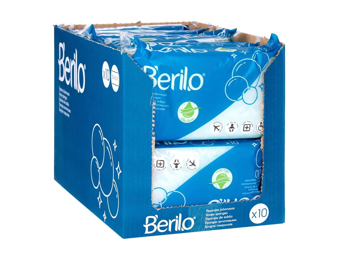 20x12cm set 10 soapy sponges - Image 3