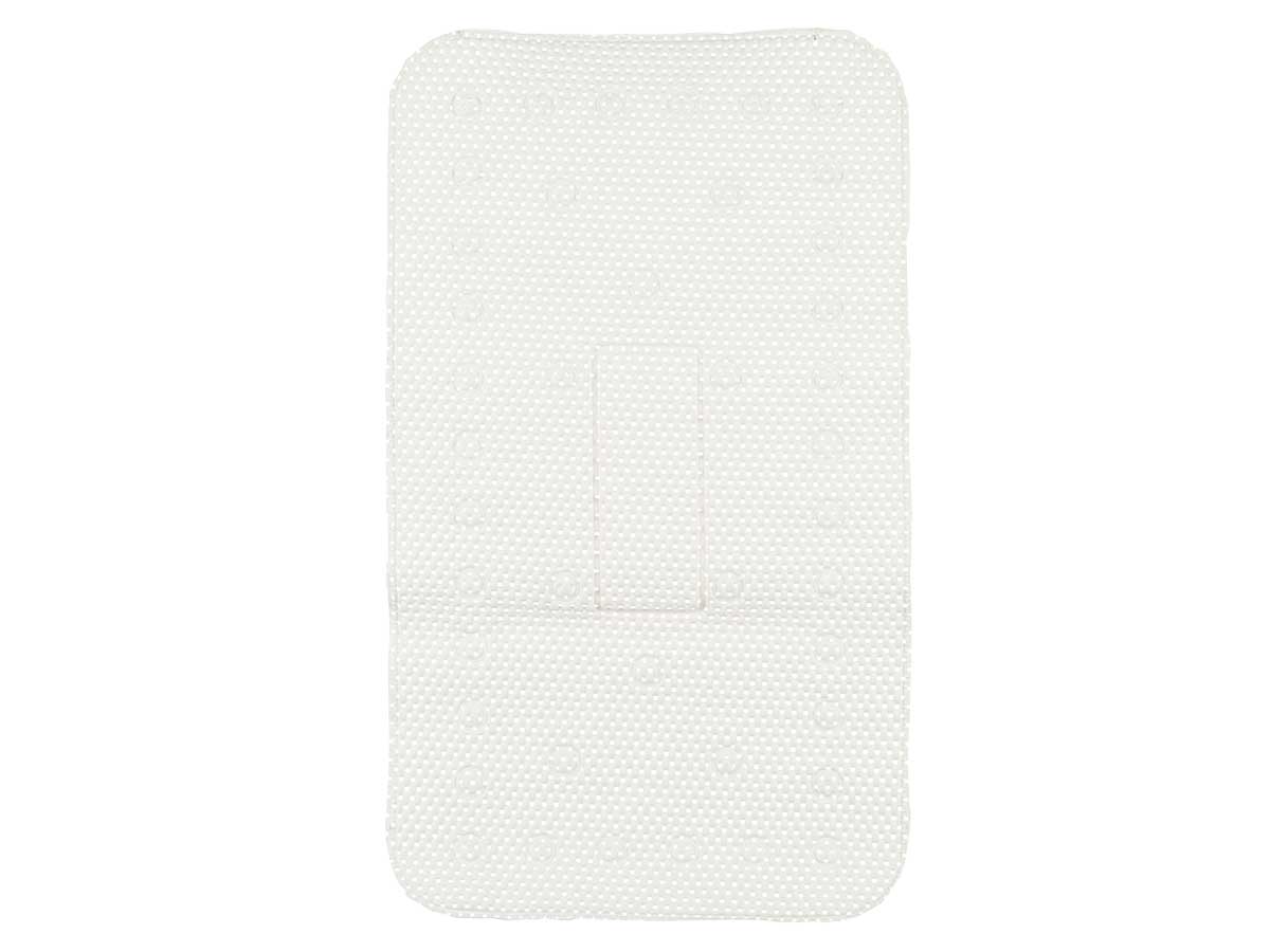 Anti-slip bath mat rubber white large - Image 2
