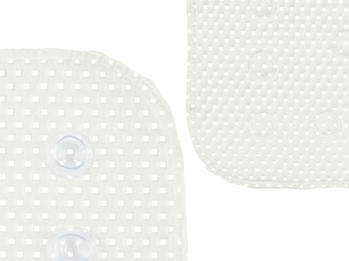 Anti-slip bath mat rubber white large - Image 4