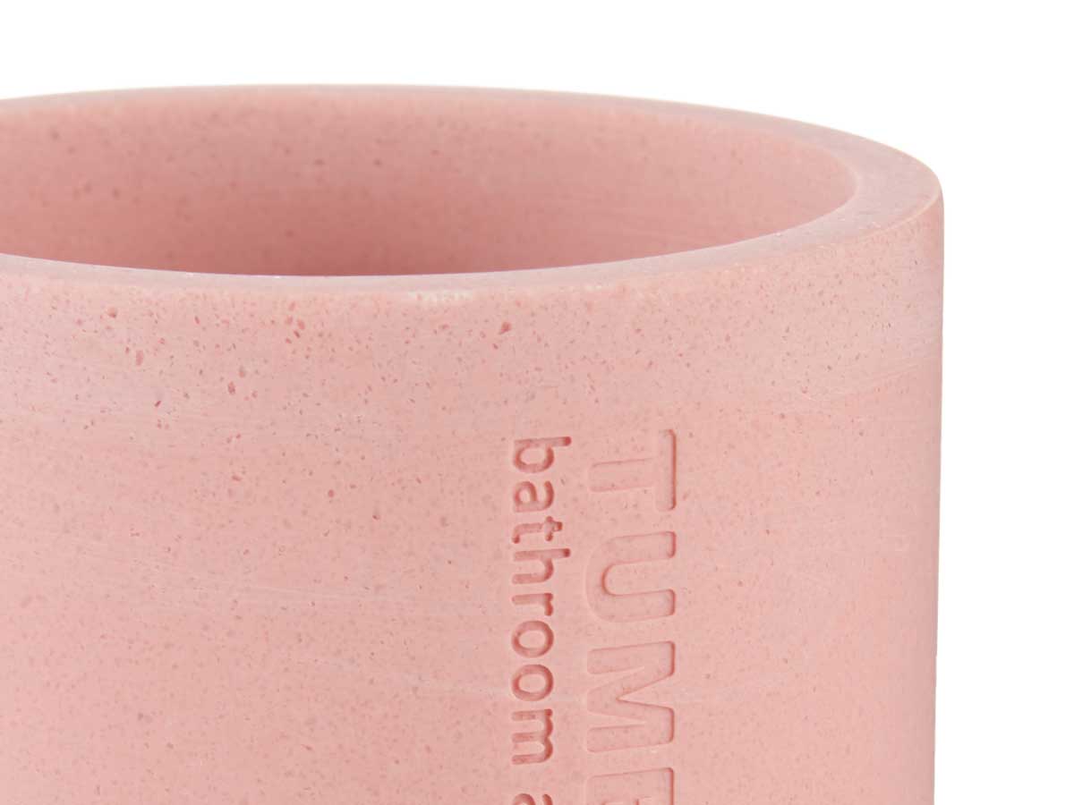 Verre résine rond rose - Image 3